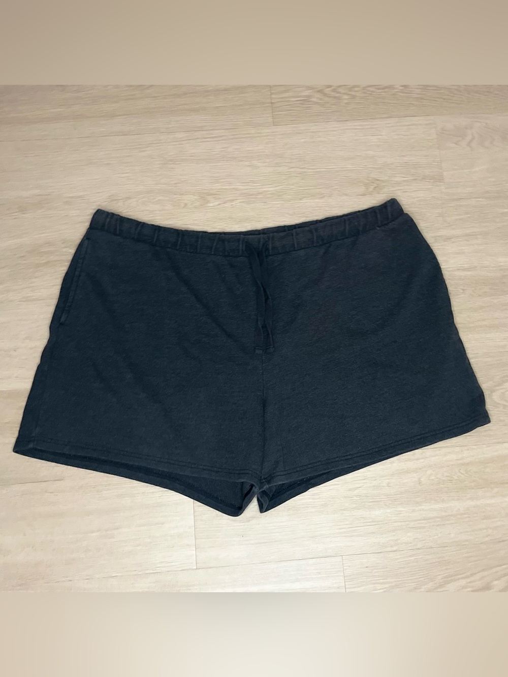 Terra & Sky Women's Black Casual Drawstring Shorts Size 2X